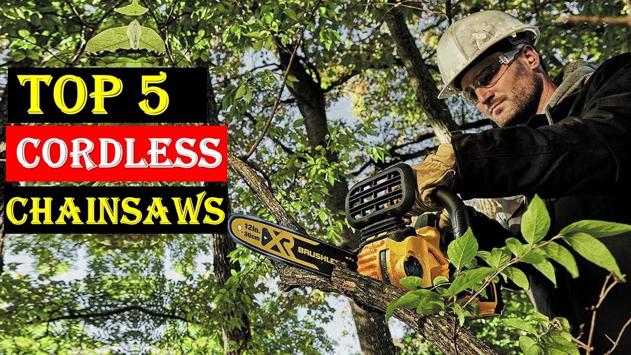Best Cordless Chainsaw - Top 5 Best Battery Chainsaws in 2024 #ad # ...