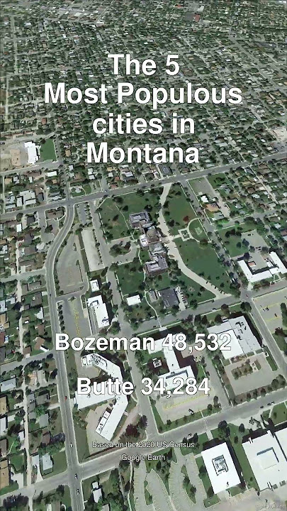 5 Largest Cities in Montana