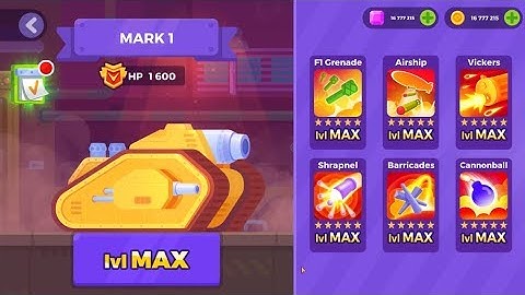 Tank Stars - level MAX MARK  1- Gameplay Walkthrough part 7 -(iOS & Android)
