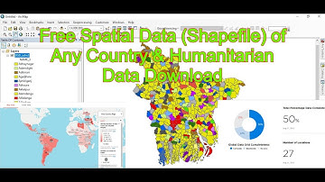 Free Spatial Data |Shapefile| of Any Country & Humanitarian Data Download