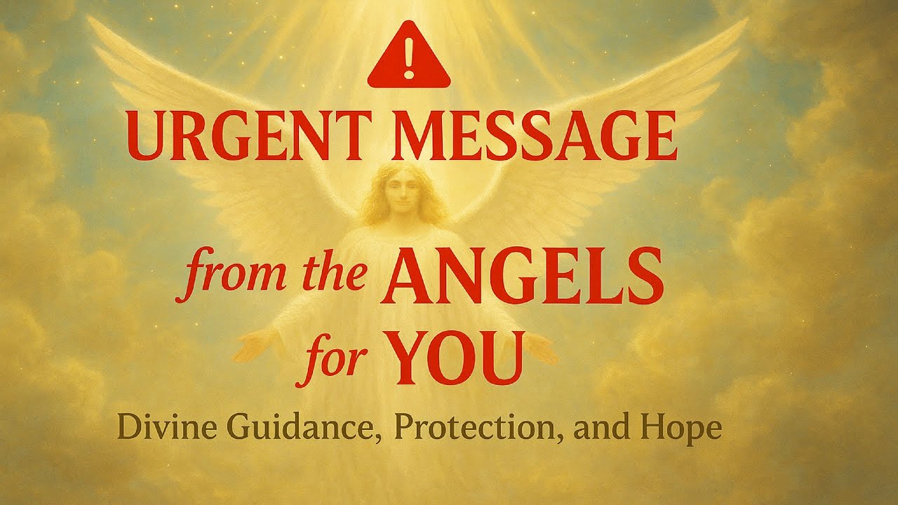 Urgent Message from the Angels for You | Divine Guidance and Protection ...