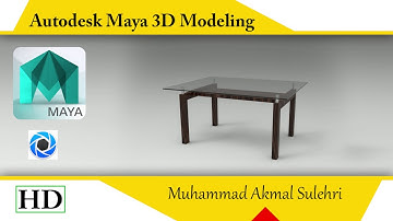 how to model a table in autodesk maya 3d texture keyshot 3d
