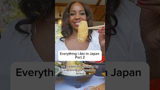 Everything I ate in Japan Part 2! #travel #japan #foodie