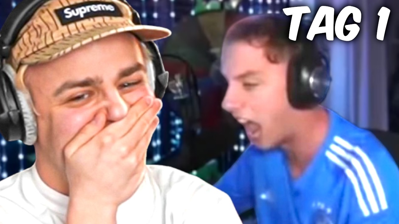 WIR VERSUCHEN HUGO 1 TAG ZU RAGEBAITEN! (mit BastiGHG, Rewi & Co)