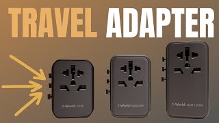 Momax 1World Travel Adapter Charger Combo Review!