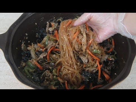 불지 않게 쉽게 만드는법 3-Minute <strong>Japchae</strong> Recipe