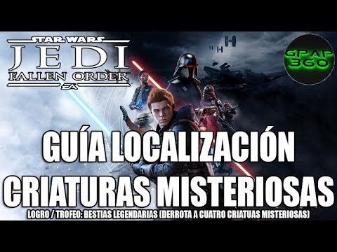 Vídeo: Guía De Bestias Legendarias De Jedi Fallen Order: Ubicaciones Y Estrategias De Las Cuatro Criaturas Misteriosas