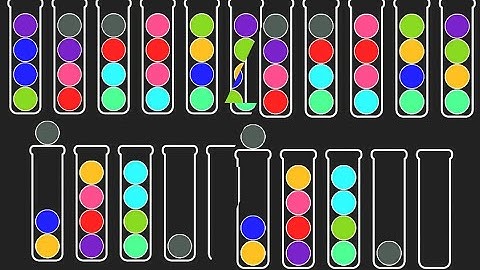 Ball Sort Puzzle Game Level 56 - 60 Walkthrough Android Gameplay | Puzzle Games