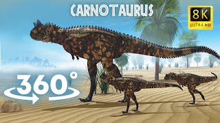 Vr Jurassic Encyclopedia - Carnotaurus Dinosaur Facts 360 Education