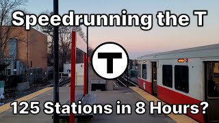 Speedrunning ALL 125 Subway Stations on the MBTA