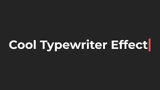 Fast, Simple and Straightforward Typewriter Effect for Adobe Premiere Pro | Film Impact Tutorial