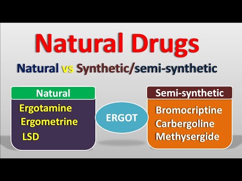 ਕੁਦਰਤੀ ਦਵਾਈਆਂ || ਕੁਦਰਤੀ ਸਰੋਤ ਅਤੇ ਸੰਬੰਧਿਤ ਸਿੰਥੈਟਿਕ ਦਵਾਈਆਂ ਤੋਂ ਦਵਾਈਆਂ