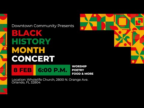 Black History Month Concert 2025