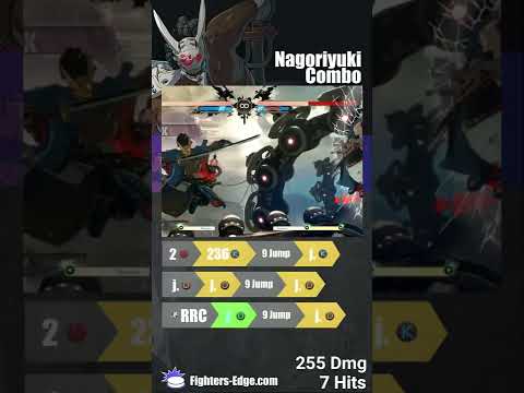 Nagoriyuki dust loop #ggst_na #nagoriyuki #combos #fgc #ggst #strive #shorts