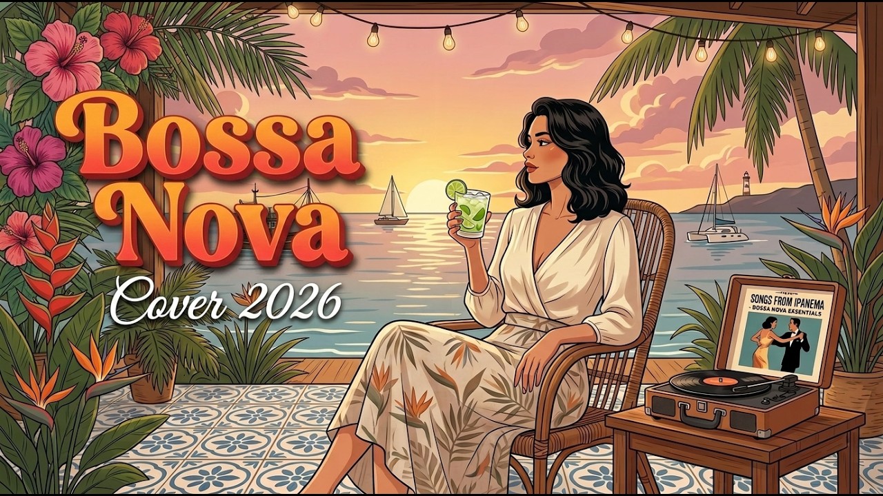 Bossa Nova Chill Vibes 2026 🌞🍍 Smooth Rhythms for Focused Work