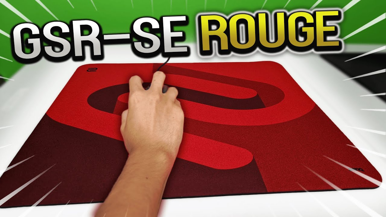 Zowie GSR-SE - Zowie's NEW Mousepad -