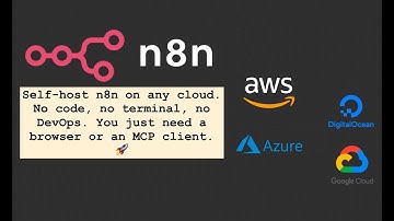 Self host N8N.io on your own cloud (AWS, Azure, GCP, DigitalOcean, ...) 🚀 Easy steps