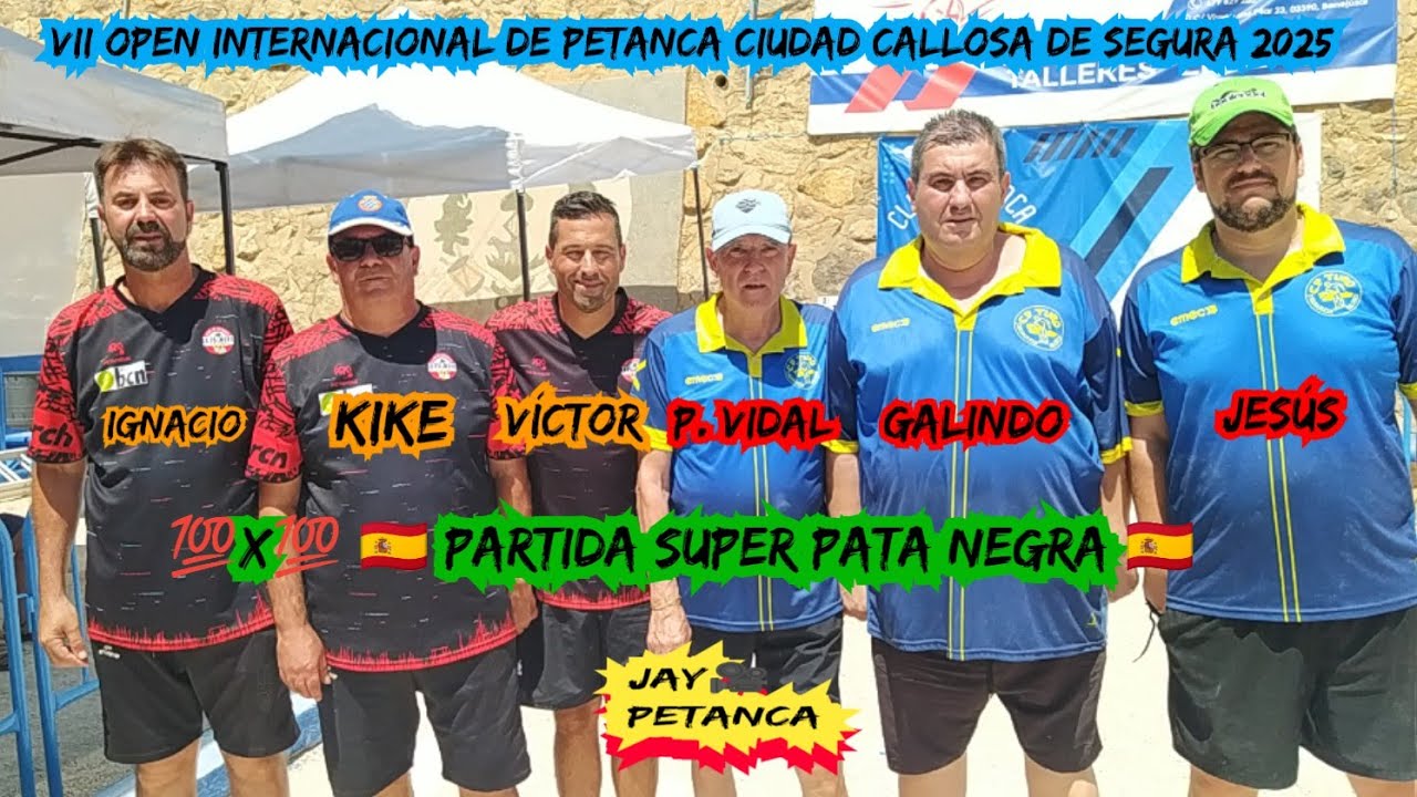 VII OPEN INTERNACIONAL DE PETANCA CIUDAD DE CALLOSA DE SEGURA 2025