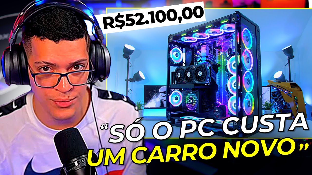 Mostrando o SETUP de R$145mil do CEROL 2022 (SÓ O PC É R$50mil)