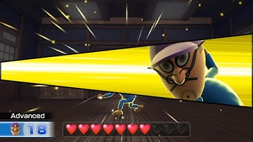 Wii Party U - Dojo Domination - Waluigi Vs Advanced Cpu Gameplay