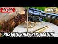 Extremely Rusty Abandoned Revolver Restoration | Satisfying Full Restoration