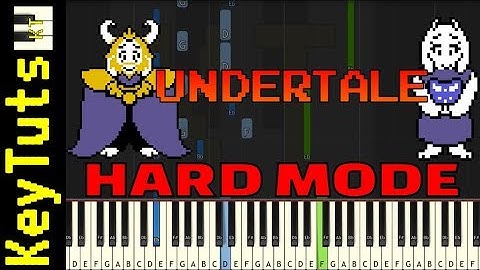 Learn to Play Undertale from Undertale - Hard Mode