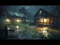 Chuva Pacífica na Fazenda Pântano para Dormir - Sons de Trovoada e Chuva Relaxantes