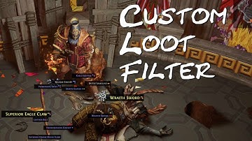 How to Make/Customize your Loot Filter