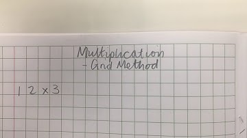 Multiplication 3 - grid method 2 digit x 1digit
