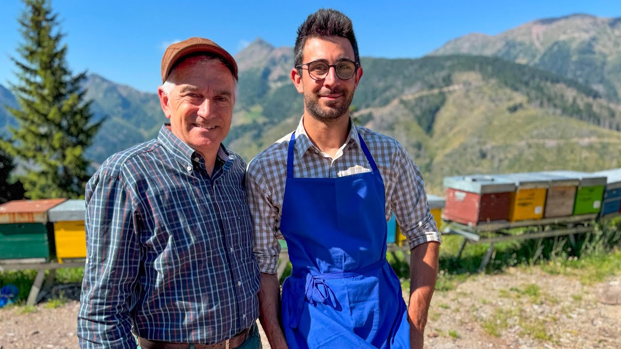 VAL DI FIEMME, PASSO MANGHEN: DARIO E LE API D'ALTA QUOTA