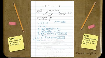 Vector Dynamics - Kinematics - Cylindrical Motion 3