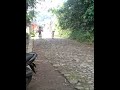 sofi balapan lari sama mbak rosa
