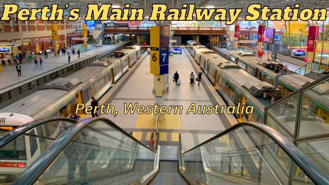 Perth Railway Station, Western Australia