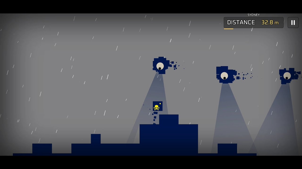 Sqube Darkness 2 (by RH POSITIVE) - free offline platformer game for Android - gameplay.