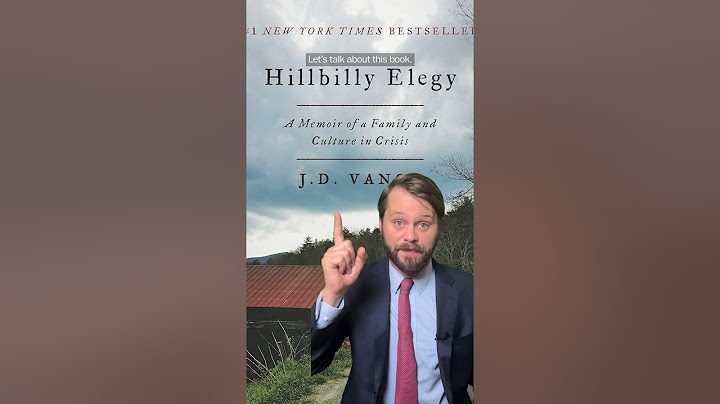 J. D. Vance’s memoir, eight years later
