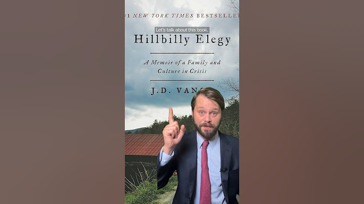 J. D. Vance’s memoir, eight years later