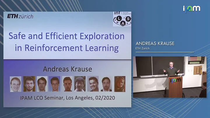 Andreas Krause: "Safe and Efficient Exploration in Reinforcement Learning"