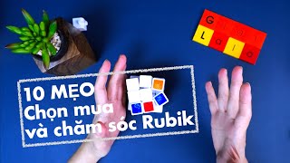 10 TIPS for CHOOSING & How to TAKE CARE of a Rubik's cube for Beginners