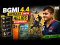 NEW BGMI 4.4 HELIOS MODE 🤯 Full Update Review + Best Features #shorts #shortsfeed #bgmi #shortslive