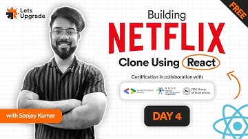 Day 4 | Building NETFLIX Clone using React (5 Days)