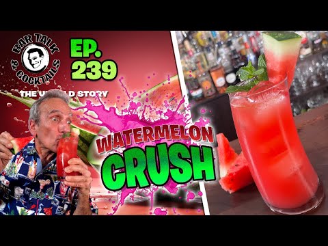 Watermelon Crush Cocktail - Cocktails for Summer! | Bar Talk & Cocktails