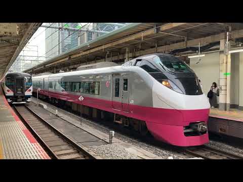 E657系  (フレッシュひたちリバイバル紅)  ときわ71号 東京発車