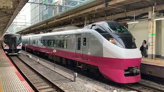 E657系 (フレッシュひたちリバイバル紅) ときわ71号 東京発車