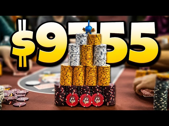 Cashing Out for NEARLY $10,000 at $2/5!! INSANE POTS! | Poker Vlog #288 class=