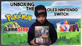 Unboxing The NEW Pokemon Scarlet & Violet Theme Nintendo Switch OLED!