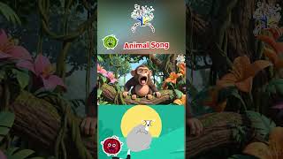 Jungle Animal Sounds! 🐒🐆 | Lemur, Howler Monkey & Tropical Forest Animals Song for Kids