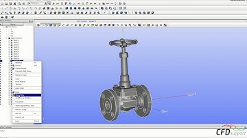 Salome CFD Preprocessing Training Valve Tutorial Video Part 1