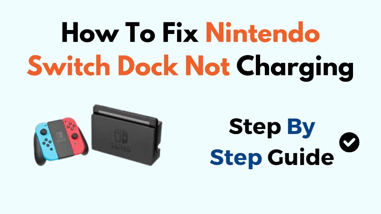 How To Fix Nintendo Switch Dock Not Charging YouTube how-to-fix-nintendo-switch-dock-not-charging-youtube