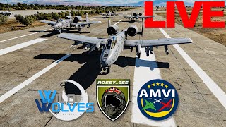 AMVI Combined Ops LIVE | A-10C II Tank Killer | DCS World