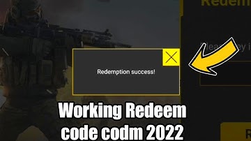 Working Redeem code Call of Duty mobile 2022 | cod mobile Redeem code 2022 | codm Redeem code 2022
